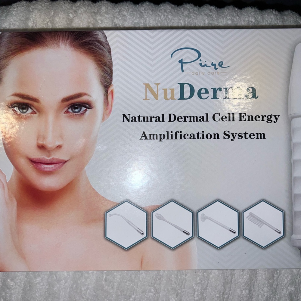 NuDerma Portable Handheld Skin Therapy Wand Machine